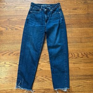 Crossover mom straight jean